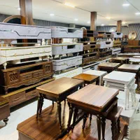 میز تلویزیون پایه گلدانی