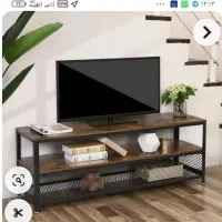 میز تلوزیون فلز چوب