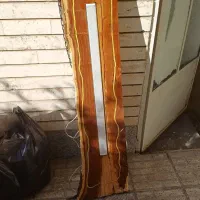 مهتابی با قاب چوبی