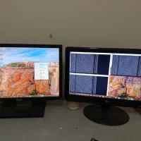 ۲عدد مانیتور dell و LG|قطعات و لوازم جانبی رایانه|تهران, مطهری|دیوار