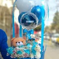 باکس نوزادی دخترانه و پسرانه گل فروشی کرج|گل مصنوعی|کرج, باغستان|دیوار