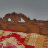 تخت دونفره چوب گردو