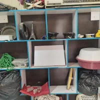 ام دی اف|کتابخانه، شلف، قفسه‌های دیواری|باوی, |دیوار