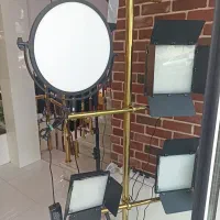 فلت سافت لایت رینگ لایت سیکارو مناسب فیلمبرداری|دوربین عکاسی و فیلم‌برداری|مشهد, سراب|دیوار