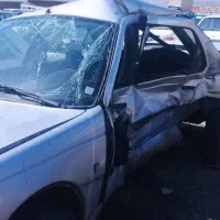 پژو تصادفی موتور سالم