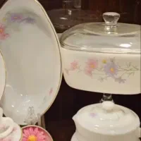 سرویس چینی پیرکس آرکوپال آمریکایی اصل|ظروف سرو و پذیرایی|کرمان, |دیوار