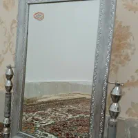 آینه و شمعدان کاملا نو و سالم|آینه|زاهدان, |دیوار