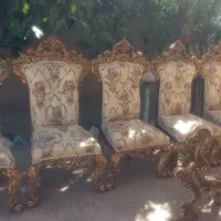 میز ناهارخوری سلطنتی|میز و صندلی غذاخوری|تاکستان, |دیوار