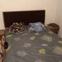 تخت دو نفره ثناچوب-تخت نو جوان-میز تلویزیون