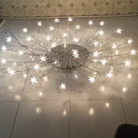 یک جفت لوستر شیک سالنی