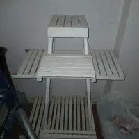 پایه گلدون سفید