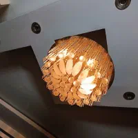 لوستر سه رنگ|لوستر و چراغ آویز|تهران, بریانک|دیوار