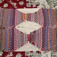 مفرج دست باف قشقایی|گلیم، جاجیم، گبه|اصفهان, بهارستان|دیوار