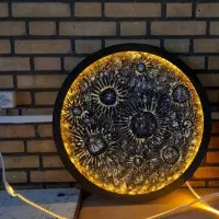 تابلو ماه بانورهای ال ای دی کار هنری دکوری