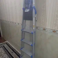 نردبان ۵ پله  آلومینیومی|ابزارآلات|بهارستان, |دیوار