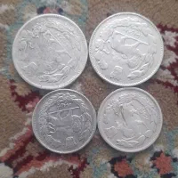 ۵عدد اسکناس قدیمی|کلکسیون سکه، تمبر، اسکناس|نیشابور, بیمارستان عطار نیشابوری|دیوار