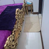 سرویس خواب سلطنتی تمام چوب|تخت و سرویس خواب|تهران, کیانشهر|دیوار