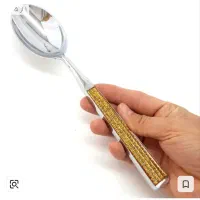 قاشق آجیل نگین دار.وسایل آشپزخانه نو
