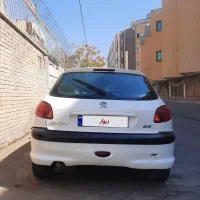 206مدل 90سفید|خودرو سواری و وانت|اصفهان, سروستان|دیوار