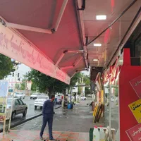 نصب سایبون برقی سایبان بازویی|عمده‌فروشی|سلماس, |دیوار