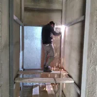 اهن کشی اسانسورو نبش کشی و وال پست