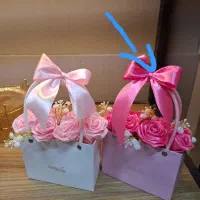 کادوی روز مادر و روز زن دسته گل باکس گل فلاور بگ|گل مصنوعی|تهران, دکتر هوشیار|دیوار