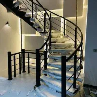 نرده استیل درجه یک1( با چک،اقساط)|مصالح و تجهیزات ساختمان|قم, حمام تالار|دیوار