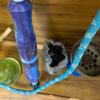 قلیان و تعدادی ملزومات قلیان همه باهم|کوهنوردی و کمپینگ|تهران, سازمان برنامه شمالی|دیوار