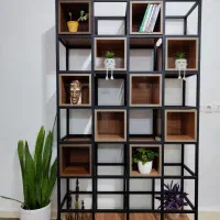 شلف و کتابخانه و دکوری