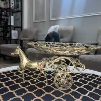 جا میوه ای برنجی شیک و سنگین