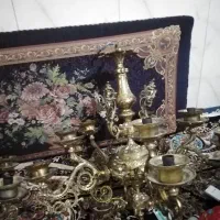 لوستر 10شاخه 2عدد|لوستر و چراغ آویز|قرچک, قشلاق جیتو|دیوار