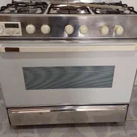 اجاق گاز پنج شعله فردار تمام استیل