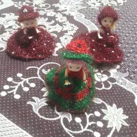 عروسکهای خوشگل یلدایی|صنایع دستی و سایر لوازم تزئینی|نمین, |دیوار