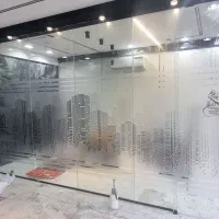 برچسب استیکر پارتیشن شیشه رفلکس مات کن دودی ماتکن