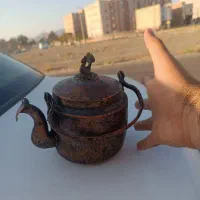 کتری قاجاری  و کاسه قدیمی
