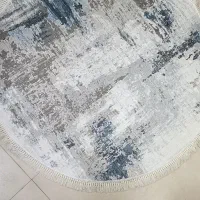 فرش گرد پتینه قالیچه گرد پتینه