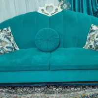 ست مبل و جلو مبلی و دوتا میز عسلی|مبلمان خانگی و میز عسلی|قائم‌شهر, |دیوار