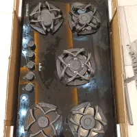 اجاق گاز پنج شعله شیشه ای درحدنوکاملاسالم|اجاق گاز و لوازم برقی پختوپز|فولادشهر, C8|دیوار