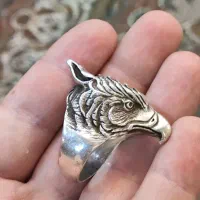 انگشتر نقره دست ساز|زیورآلات و اکسسوری|قائمشهر, |دیوار