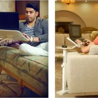 میز لپ تاپ Protable مدل کول پد فن‌دار