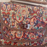 کیف دوشی پاسپورتی ترمه محصول یزد