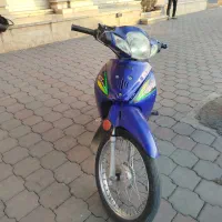 موتور طرح ویو مزایده یه خورده خط خش داره سالم|موتورسیکلت|گرگان, |دیوار