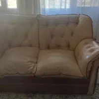 مبل چرم|مبلمان خانگی و میز عسلی|علی‌آباد کتول, |دیوار