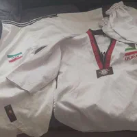 لباس تکواندو مناسب ۸تا ۱۳باکمربندها وکلیه وسایل
