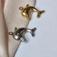 کلی گردنبند با پلاک های استیل|بدلیجات|ساوه, |دیوار