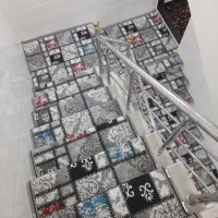 گلیم ۸ رنگ چهل تیکه موکت مدرن ۱۰۱۱|گلیم، جاجیم، گبه|قم, شاه ابراهیم|دیوار