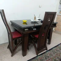 میز نهارخوری ۴نفره چوبی|میز و صندلی غذاخوری|تهران, افسریه جنوبی|دیوار