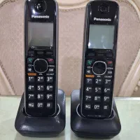 دو عدد گوشی بیسیم تلفن پاناسونیک TGA660