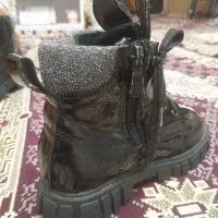 نیم بوت دخترانه ورنی  نو نو|کفش و لباس بچه|سهند, |دیوار
