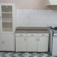 کمد ویترینی،کابینت سه درب،اجاق گاز